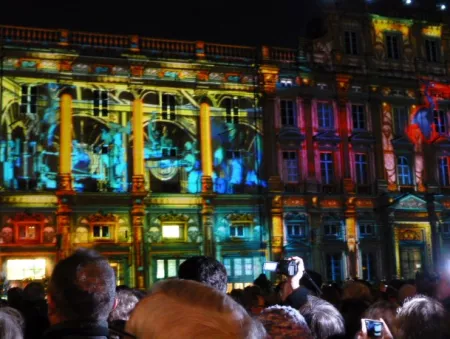 Rando urbaine - Fêtes des lumières à Lyon